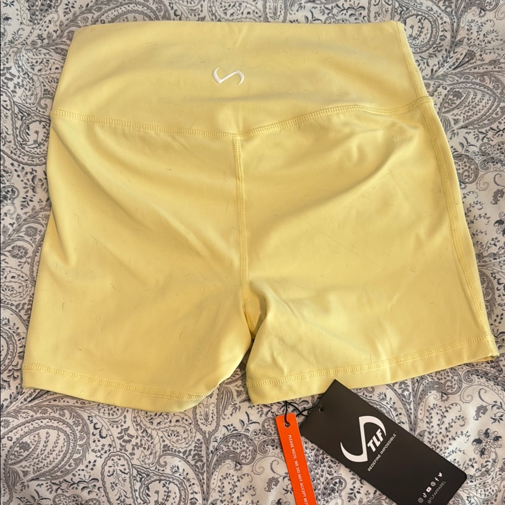 Women's Yellow Shorts